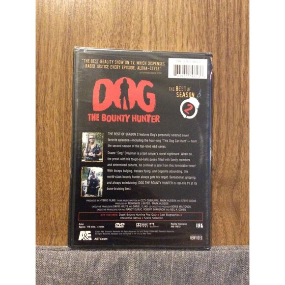 Dog The Bounty Hunter The Best of Season 2 (DVD, 2006, 2-Disc Set) Sealed - Picture 2 of 2
